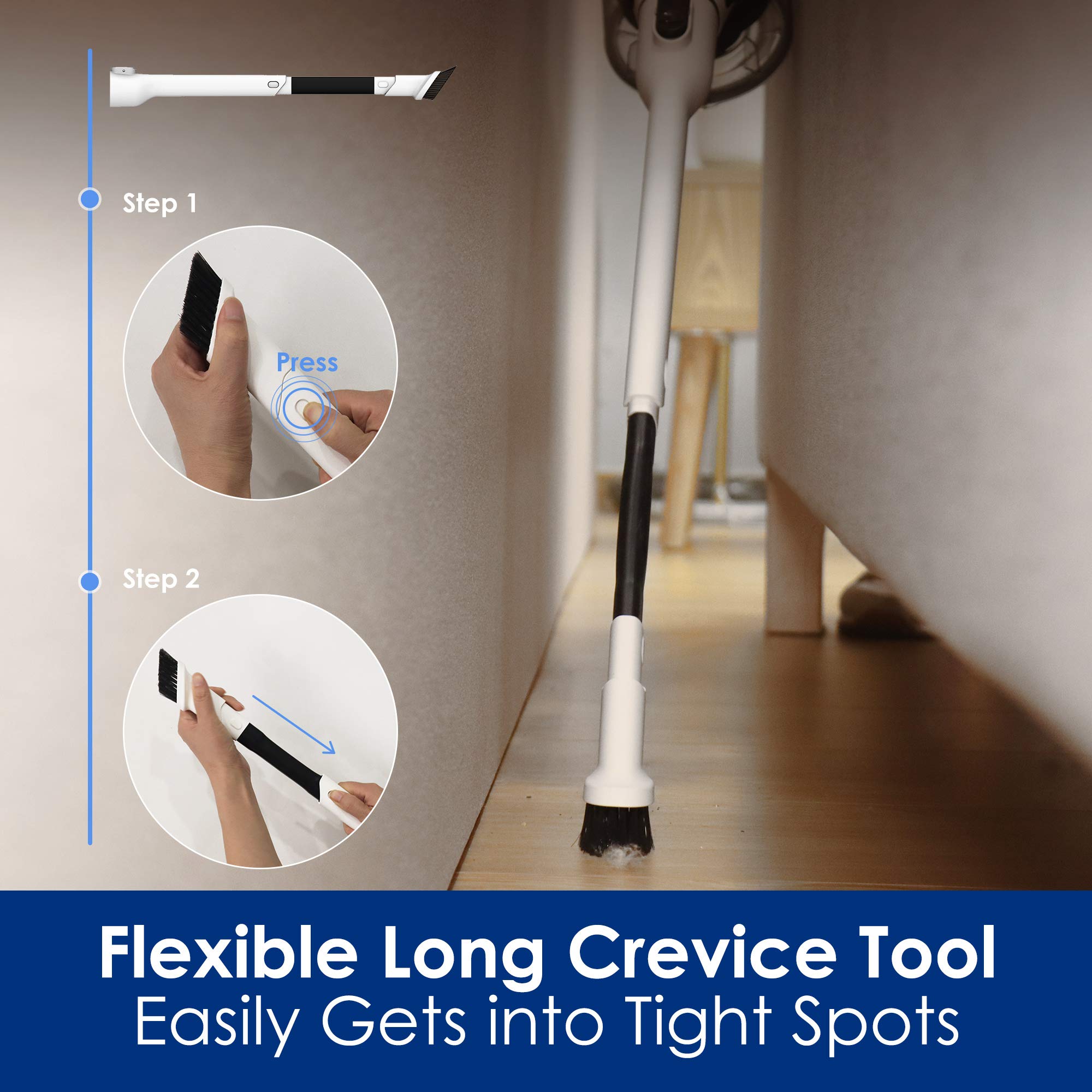 Tineco Cordless Vacuum Accessories Set, 4 Piece for Pure ONE Air, S12, S11, S15, A11, A10, A20, A30S Stick Vacu